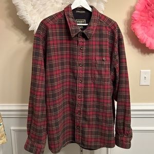 Eddie Bauer Fire Side Flannel Shirt Size XXL